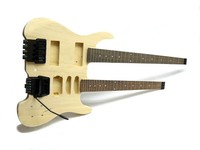 E-Gitarren-Bausatz / DIY Kit Headless Double Neck Gitarre+Bass