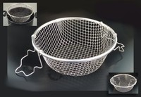 (EV) FRITTIER-SIEB OZ Ø 23 cm FRITTIER-KORB VERZINKT FRITEUSE-KORB Frittierkorb
