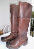Rustikaler Damenstiefel von Red Adair, gewachsenes braunes Rindleder Gr.38 NEU  