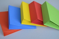 Scrapbook Fotoalbum blanko  gelb