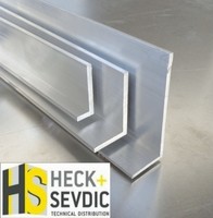 Aluminium Winkel ungleichschenklig Alu AlMgSi05 Profil Aluwinkel AW-6060 L Stab