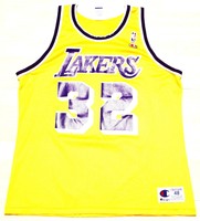 NEUW WoW Champion MAGIC Johnson LAKERS Gr XL SZ 48 NBA Trikot Jersey Basketball