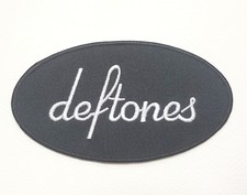 New Deftones Music Rock Metal Embroidered Symbol Logo Iron On Patch Shirt Po442