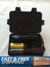 G700 X800 Tactical ShadowHawk Flashlight Zoomable T6 LED Torch CREE Lamp Battery