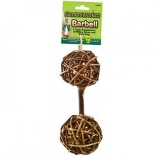 Ware Manufacturing Willow Barbell, Lg Small Animal Chew