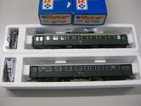 ROCO H0 44581 44582 Eilzugwagen ÖBB 1/2. Kl. u. 2Kl. mit OVP