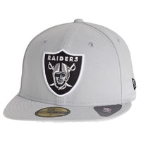 New Era Cap - NFL REVERSE Oakland Raiders grau
