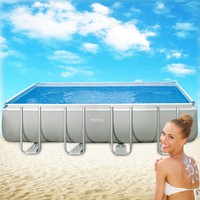 Intex 549x274x132 Swimming Pool Frame Stahlwandbecken Schwimmbecken Schwimmbad