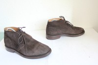 Church's Elegante Boots Stiefeletten Wildleder Brauntöne Eu:40 hand made-ENGLAND