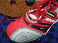 KEMPA, Hallen-Turnschuh, 35, UK 2,5, 21,5 cm, rot, Schule, Reduziert !!**
