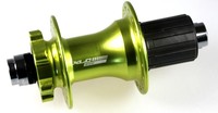 XLC EVO PRO 142/12 MM HINTERRAD NABE GRÜN 32 LOCH FELGE HR LAUFRAD *HAMMERPREIS*