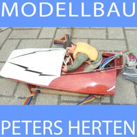 RBCkits Yellow Jacket ein Rennboot im Maßstab 1:5,2 für Außenbordabtriebe