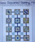 JO-ANN QUILT BLOCKS OF THE MONTH -SEW SQUARED - 12 BLOCKS, SET KIT, NEW Reduced!