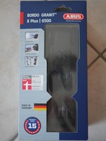 Faltschloss Fahrrad Schloss Abus Bordo Granit X-Plus 6500/85 Schwarz Level15 NEU