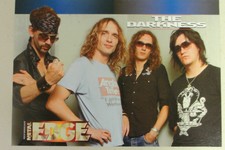 The Darkness Full Page Pinup magazine clipping nice group pic