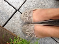 H&M Ballerinas Mokassin beige neu 39