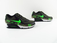 Nike Air Max 90 LTR Green Camo Print Sneaker Schuhe Eur 36 37.5