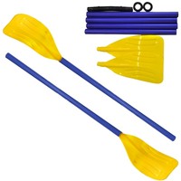 Palgrave: 1 Paar Paddel Ruder für Schlauchboot 113cm zerlegbar Kinder Ruderboot