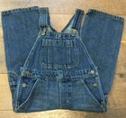OSH KOSH Blue Denim Bibbed Overalls Cowboy Farm Ranch Western Children's Size 4T