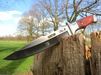 Jagdmesser Messer Knife Bowie Buschmesser Coltello Cuchillo Couteau Huting