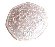 2010 One Hundred Years Of Girl Guiding 50p Coin- circulated