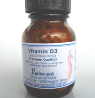 Vitamin D3 Osteporose Gelenke Arthrose Abwehrkräfte Muskelstärkung 250 St. Glas