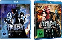 3 Blu-rays * HELLBOY & HELLBOY II : DIE GOLDENE ARMEE - John Hurt  # NEU OVP  