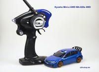 MINI-Z AWD MA020 SPORTS 4WD Impreza WRC2008 blau