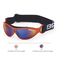 Briko Dart Racing Duo Schneebrille Skibrille orange