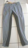 HKM leichte  Damenreithose,Vollbesatz,blau, Gr. 40(3686)