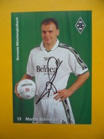 Autogramm, Martin Schneider, Borussia Mönchengladbach, Orginal, handsigniert!