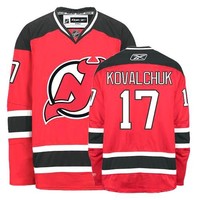 NHL Neu Trikot Teufeln Ilya Kowaltschuk Premier Ice Hockey Hemd Trikot