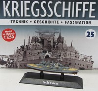 Schlachtschiff SMS Schlesien ( 1906 ) 1:1250 / ca.10 cm