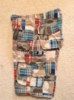 NWOT! Adjustable Waistband Boys Camo/Plaid Oshkosh Khakis Size 5 Super Cute!