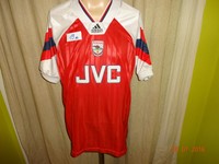 FC Arsenal London Original Adidas FA Cup Winners Trikot 1992-1994 "JVC" Gr.L TOP