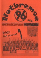 Notbremse | FanZine | 3. Jahrgang / 13. Ausgabe 1998 | Hannover 96