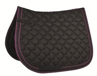 Schabracke Satteldecke Ibiza HKM NEU % schwarz lila violett DR Dressur 