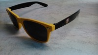 schwarz gelbe Sonnenbrille Dynamo Dresden 2.Liga Aufsteiger Sieger