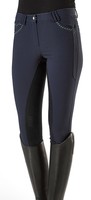 Piff Damen Reithose Maike Vollbesatzreithose blau Gr. 38