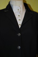 CAVALLO Softshell Turnierjacket Granat Sport Select schwarz Strass Gr.76 38lang