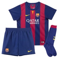 Barcelona FC Home FCB NIKE KINDER Trikot+Hose/Shorts+Socken/Stutzen 2015 NEU 