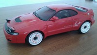 Kyosho Mini-z Karosserie Toyota Celica mit OZ-Felgen NEU RARITÄT