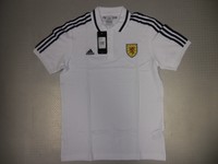 Polo Shirt Schottland 11/12 Orig. Adidas Gr. XS S neu weiss