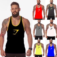 Herren Muskelshirt Tanktop Achselshirt Gym Sport T-Shirt Shirt Bodybuilding Hemd