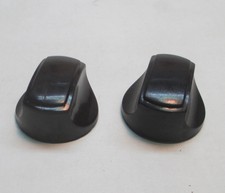 Vintage Antique Radio Knobs RCA Pinch Type Brown Bakelite