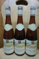 3 Flaschen Ungsteiner Honigsäckel Riesling Spätlese 1966 WG Ungstein