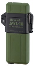 Windmill AWL-10 All Weather Wind-proof  Gas Lighter MilitaryGreen (Japan import)