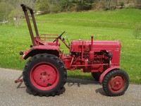 Traktor Schlepper Oldtimer Fahr D 130 mit zapfwelle