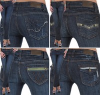 Damen Jeans Hose Straight Leg Damejeans Damenhose Gerade Gerades Bein ★ 11v