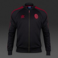 ADIDAS ORIGINALS AC MILAN SUPERSTAR TRACK TOP SWEAT JACKET Sz S M L XL